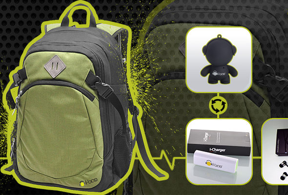 Core Green Gadgets Backpack
