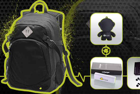Core Black Gadgets Backpack
