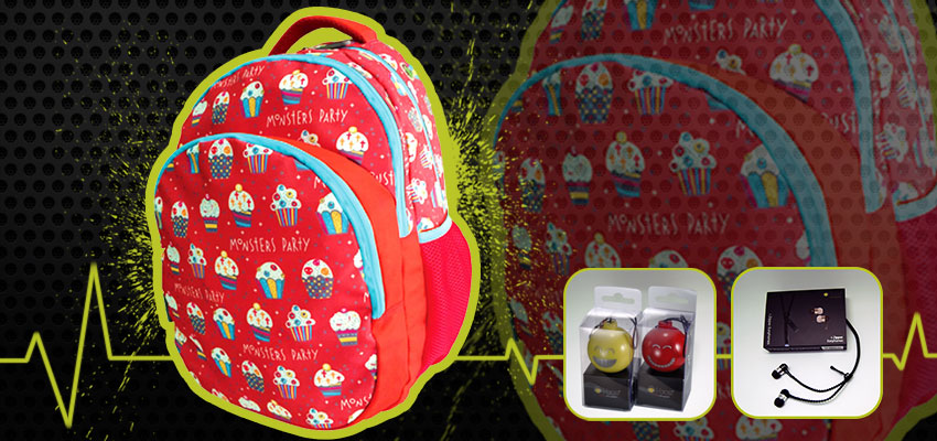 Monsters Party Gadgets Backpack